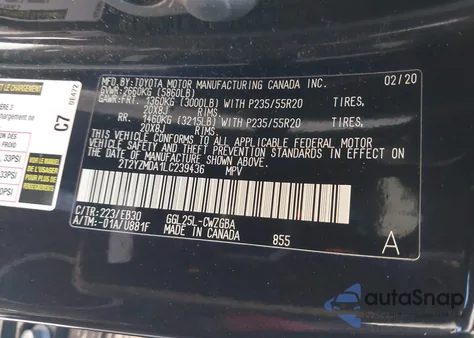 2020 Lexus Rx 350 F Sport Performance z USA, uszkodzony, nr VIN 2T2YZMDA1LC239436